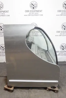 STRUCTURAL CONCEPTS 50” CURVED GLASS REFRIGERATED BAKERY DISPLAY CASE MODEL HV48R.3900