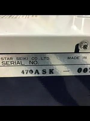 USED STAR SEIKI TWS-800V-460V3