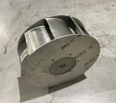 None | Blower Fan Wheel, 20 ACF, 100PCT Aluminum, CW, 1.625 BORE, TYPE 1 HUB