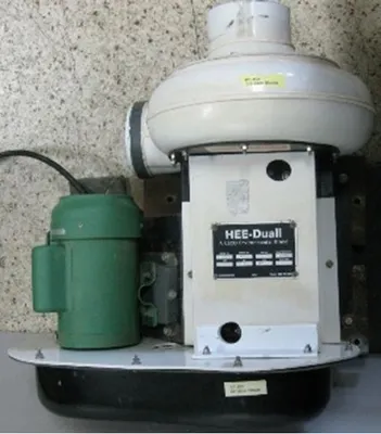 QTY. 1. HEE-DUALL A CECO ENVIRONMENTAL BRAND BLOWE...