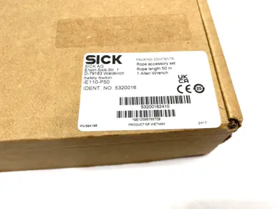 USED SICK WIRE DRAW MECHANISM KIT FOR ROPE PULL SWITCHES IE110-P50