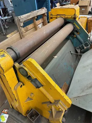 48" x 5/16" WYSONG MODEL #D-48 POWERED PLATE BENDING ROLL: YOBRO #24998