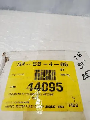 CLEAR POLYESTER ROLL 40x100
