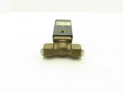 Burkert 131736N Pneumatically Operated Valve 2 Pos 2 Way 87psi 1/2" & 1/4" NPT