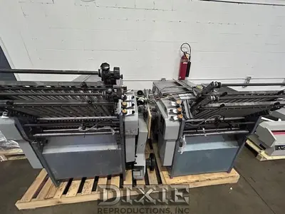 1992 RF 66 Stahl Cont Feed Folder w 2 Rt Angles