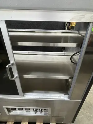 Custom Deli Inc. DILW4SS Heated Display Case Fully Refurbished