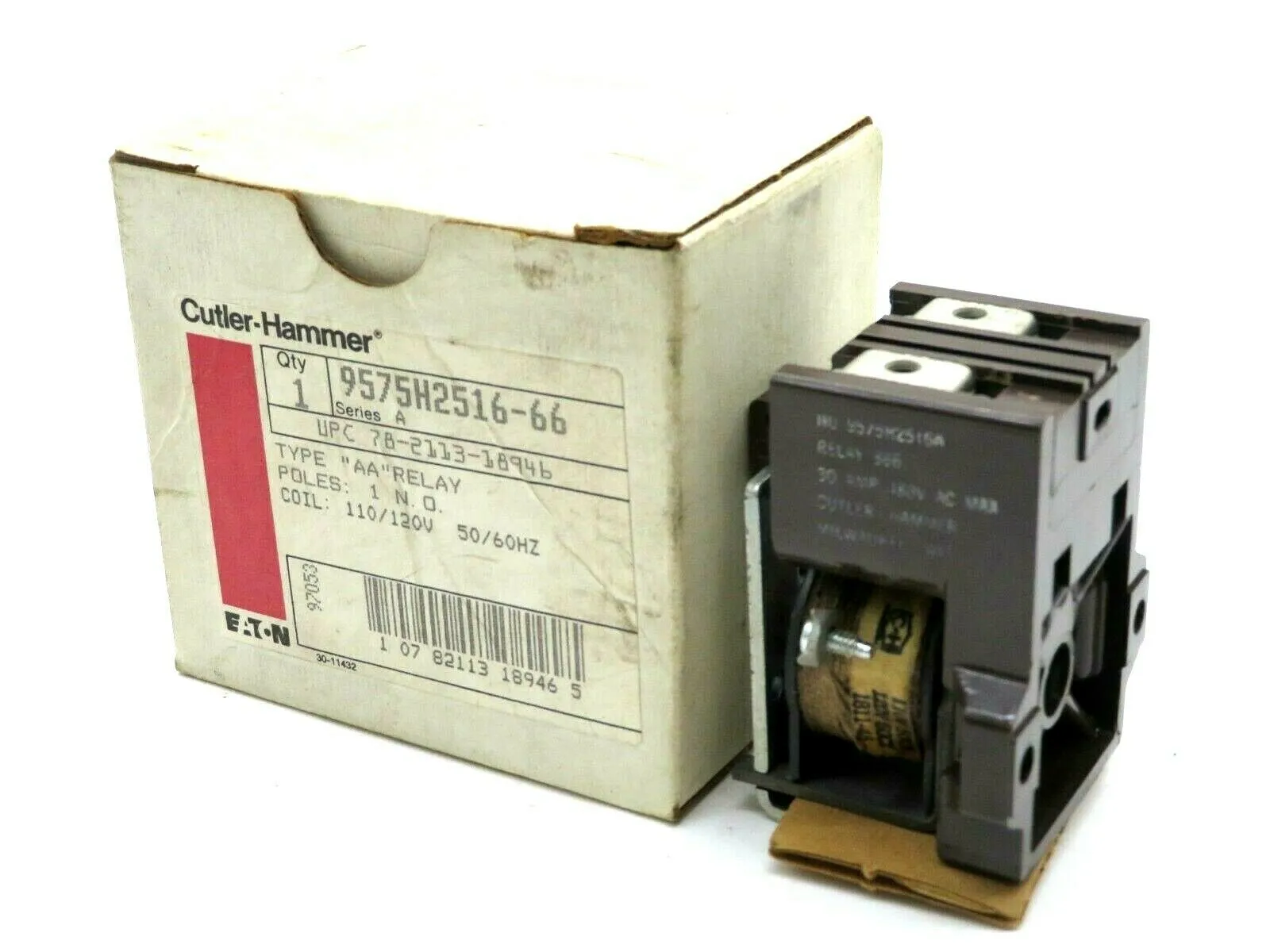 NEW CUTLER HAMMER 9575H2516-66 RELAY SERIES A 9575H251666