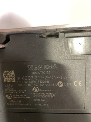 Siemens SIMATIC S7 6ES7 317-2EK13-0AB0 PLC CPU Processor Module 24V