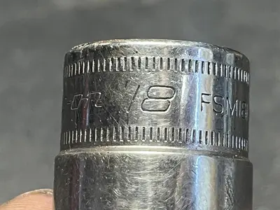 Snap On Tools FSM181 18mm Metric Flank Drive Shallow Socket 3/8" Drive 6 Point