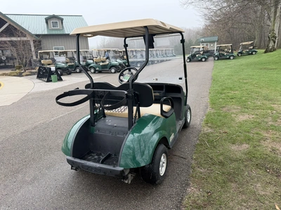 (1) 2017 E-Z-Go golf cart with a Kawasaki gas engine, model 625111G01, does not include Club canopy,...