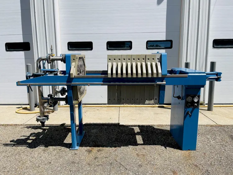 Used 1996 JWI 630G32-11-3SYLW Filter Presses Ohio US | Portage Packaging Systems, Inc. #394275
