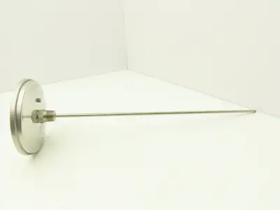 Trerice Boiler Temp Thermometer Gauge 5"Dial 18"Stem 150-750°F Bi-Metal 1/2"NPT