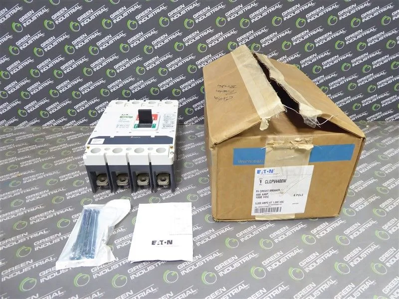 Eaton CLGPV4400W PVGard Solar PV Circuit Breaker 400A 1000VDC 4 Pole New NIB