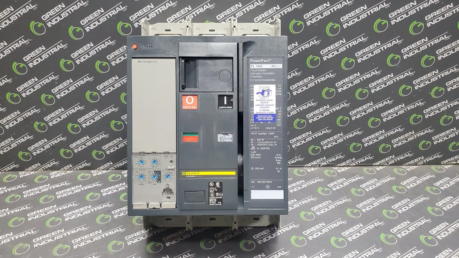 USED SQUARE D PLF34120U33AABSKMA