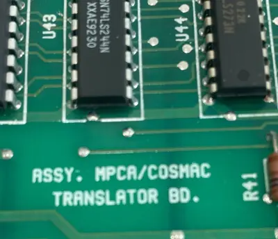 USED GOSS E33032 REV 00 I/O BOARD M00134840