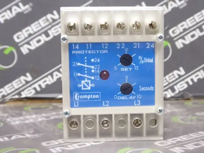 Crompton Instruments 252-PSGU Time Delay Relay Used