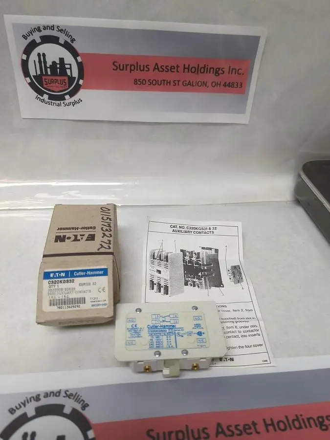 New | in-Stock EATON 320KGS32 Miscellaneous Equipment (Electrical & Power) | Surplus Asset Holdings #1194581