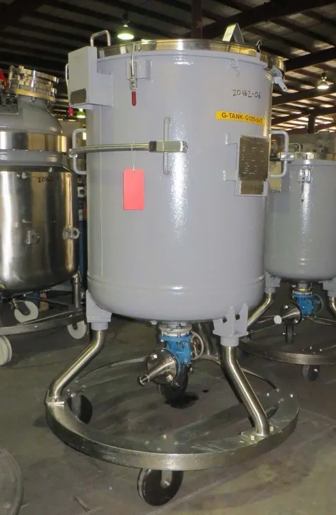 Used 1998 DE DIETRICH 125 GALLON Glass Lined Tanks New Jersey US | Perry Equipment #117906