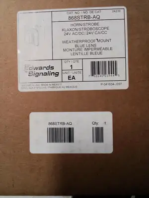 Used Edwards Signaling 868STRB-AQ Security & Surveillance US | Infinity wholesale & Supply LLC #1305789