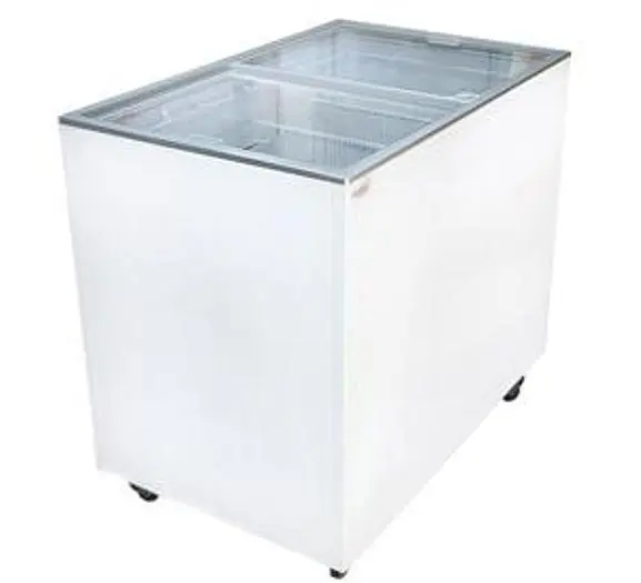 ICE CREAM FLAT TOP FLAT LID DISPLAY FREEZER - 7.5 Cu.ft