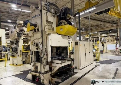 Used 1996 MINSTER P2-150-60 PIECEMAKER Straight Side Presses Michigan US | S & G Press and Machinery Sales #1364636