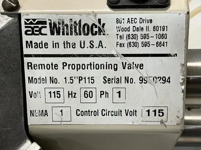 USED AEC WHITLOCK 1.5"P115
