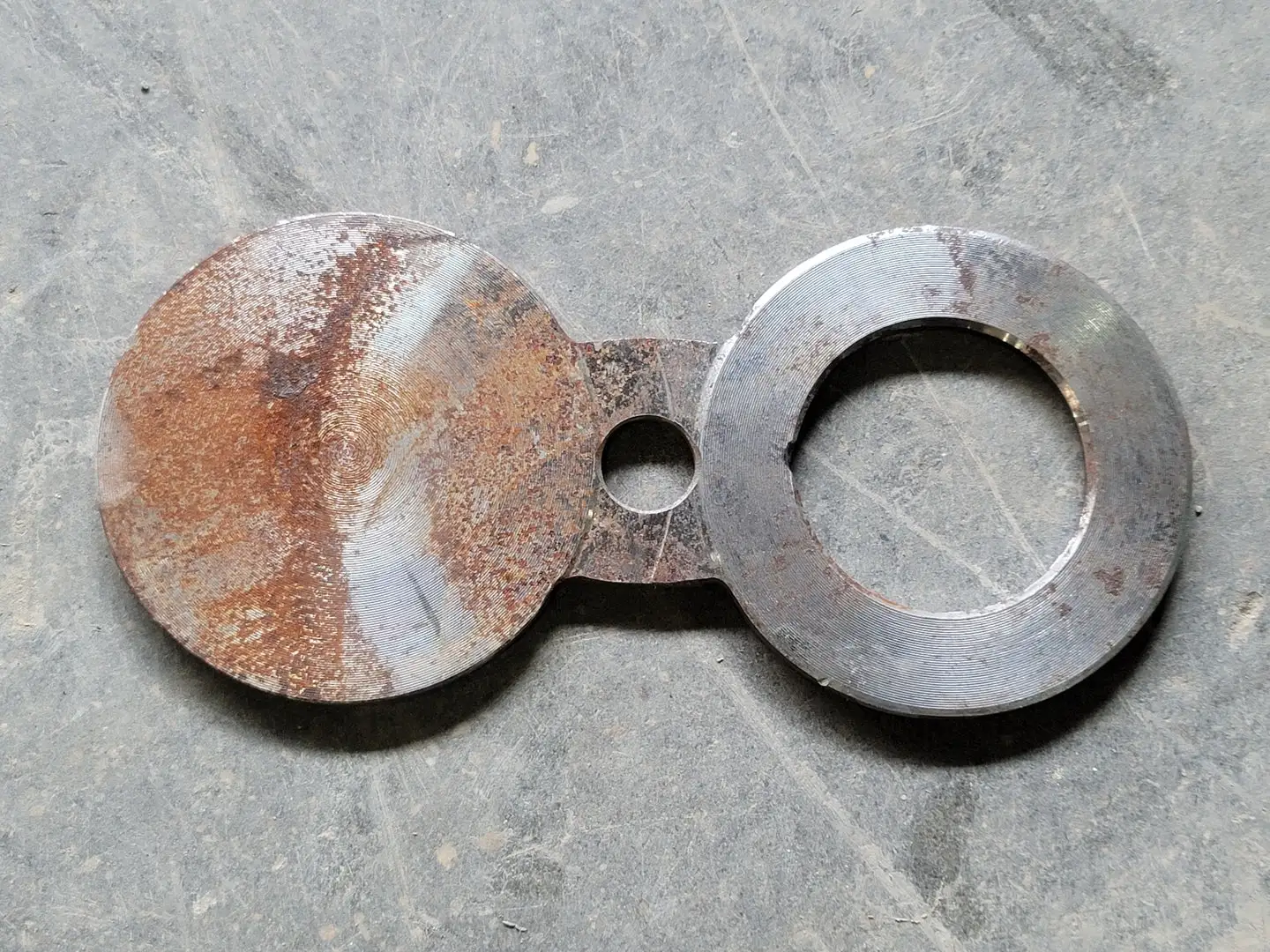 A516-70N Spectacle Blind Flange