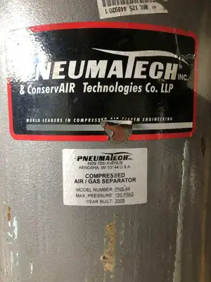 Pneumatech PNS-44 3-1/2″ Steel Compressed Air/Gas Moisture Separator 150PSIG