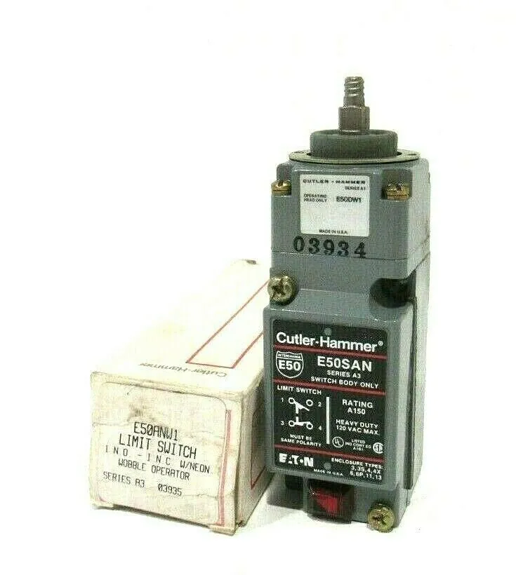 NEW CUTLER HAMMER E50ANW1 LIMIT SWITCH SER.A3