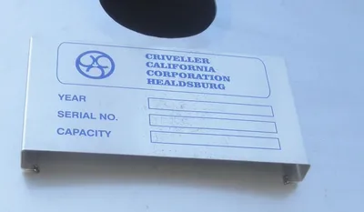 Criveller 1300 Gallon Dimple Jacketed Stainless Wine Fermentatio