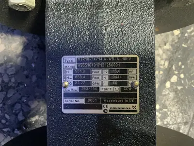 Used GRUNDFOS A96516491P121250001 Pumps Ohio US | HGR 24 #1303996
