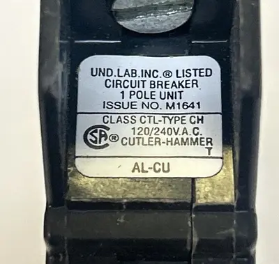 Used CUTLER-HAMMER CH120 Miscellaneous Equipment (Electrical & Power) | Surplus Asset Holdings #1195789