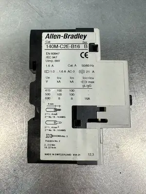 ALLEN BRADLEY 140M-C2E-B16 SERIES B CIRCUIT BREAKER (BIN-1.1)