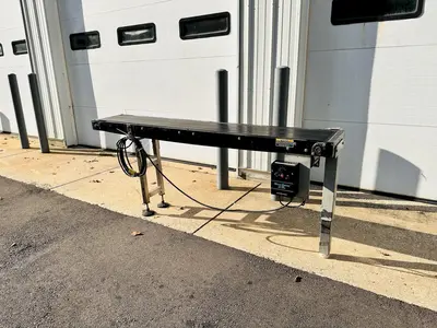 6-Foot Infeed / Outfeed Conveyor w/DC Motor Speed Control