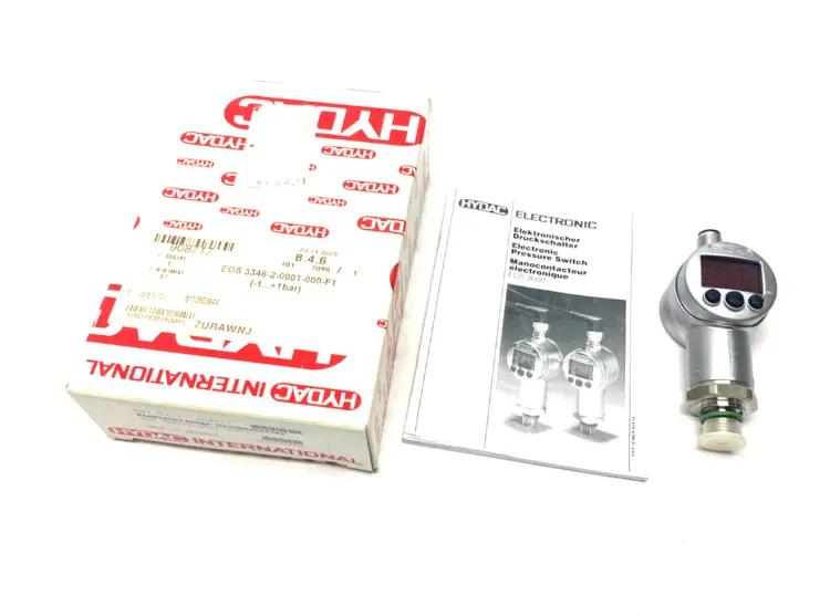 Used HYDAC CONFIGURABLE PRESSURE SWITCH Pressure Switches | Maverick Industrial Sales #1112947