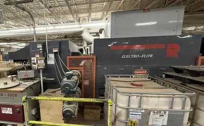 ROSENQUIST EF-100 ELECTRO-FLOW FEED-THROUGH RADIO-FREQUENCY GLUER
