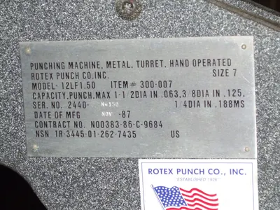 USED ROTEX 12LF1.50