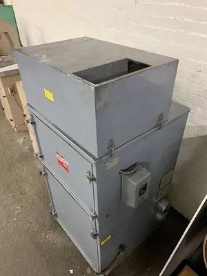 4479-550 I SHOR (Torit Type) Whirlwind Model #4, 3HP Cabinet Dust Collector With Silencer