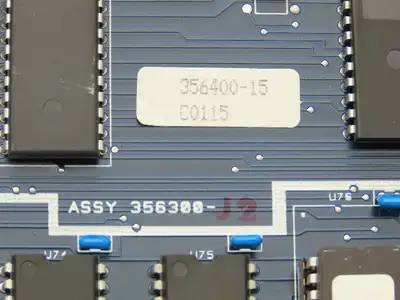 VideoJet 356400-15 | 356301-E | 356300-J2 Motherboard Mainboard PCB *No 9V Batt*