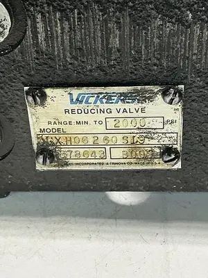 USED VICKERS DGXH06260S19