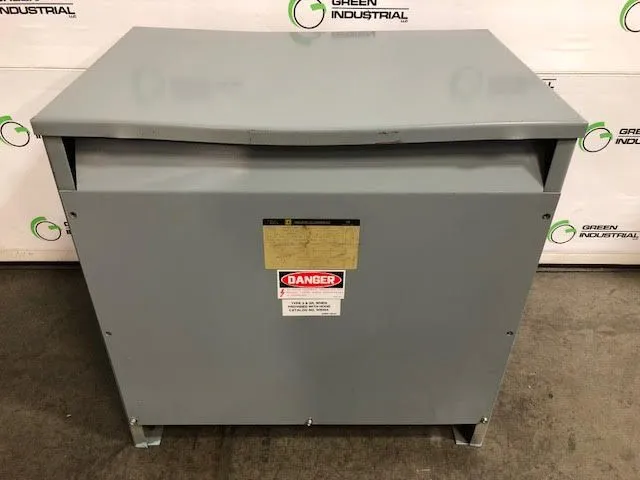 63 KVA Drive Isolation Transformer Dry Type 460 Delta 230Y/133 Square D Catalog Number 63T104DIT TESTED