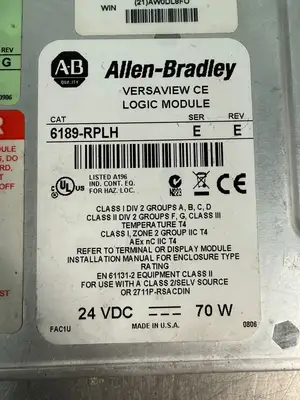 Allen Bradley 6189-RPLH /E Rev E 24VDC 70W Logic Mod. (5.5.2)