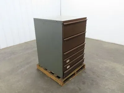 Ray Myers Product Tool Cabinet 6 Drawers 27.5x29x40" Lista Stanley Vidmar