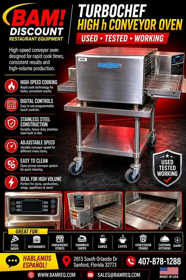 USED TURBOCHEF HCS1618