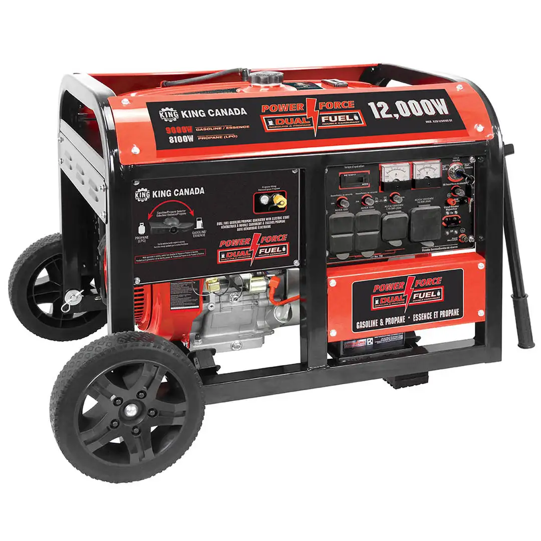 New | in-Stock KING CANADA KCG-12001GE-DF Generators British Columbia CA | Lenmark #277351
