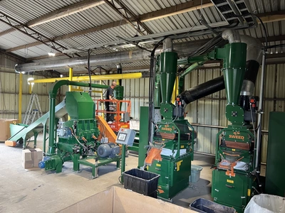 New (2019) Never Used Sweed 1000 lbs Per Hour Wire & Cable Separation System