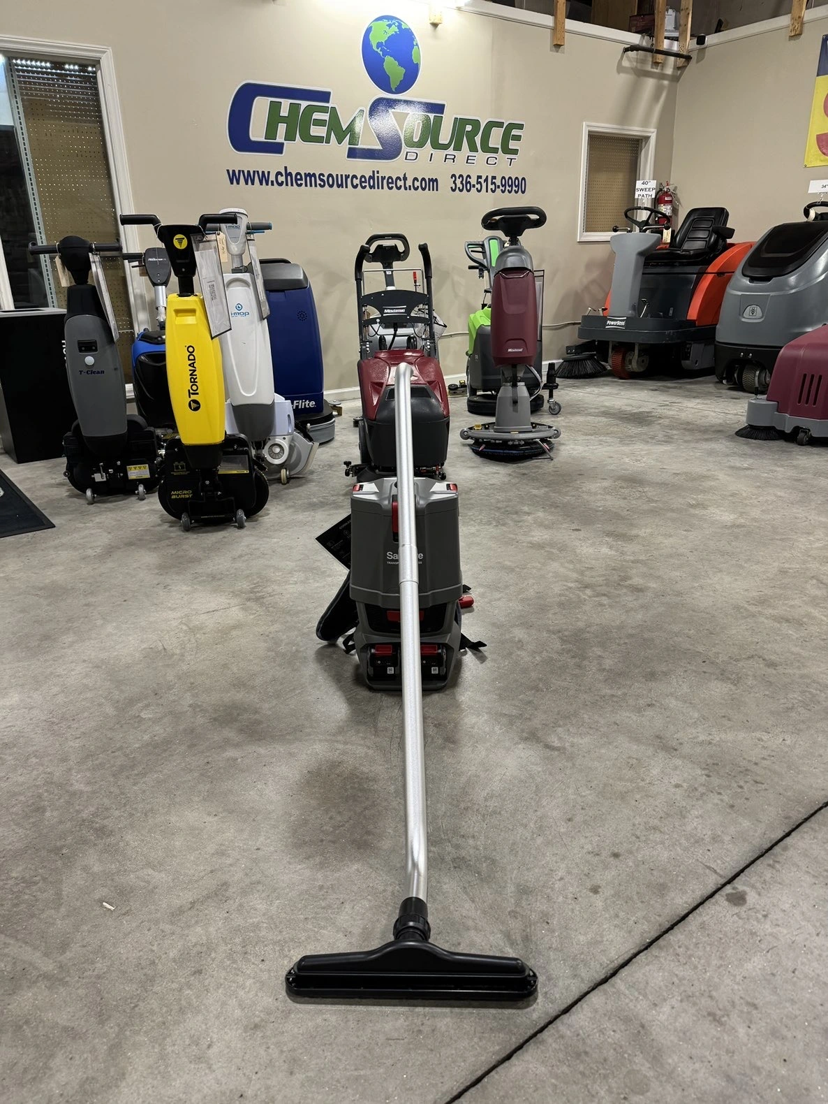 Sanitaire Transport Cordless Back Pack Vacuum NEW