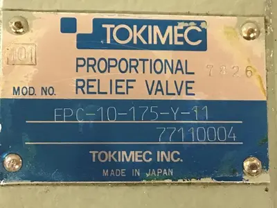 USED TOKIMEC EPC-10-175-Y-11
