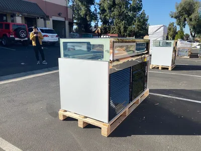 171-0280 71" Self Contained Full Service Bakery Case Cooler