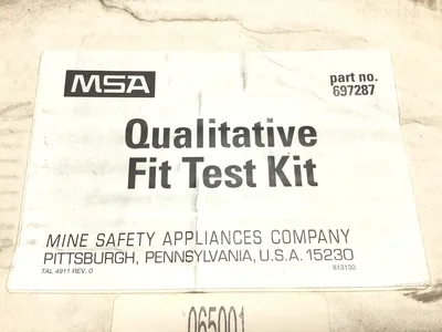 MSA 697289 – 065001 Qualitative Fit Test Apparatus Kit Run Time 10:24
